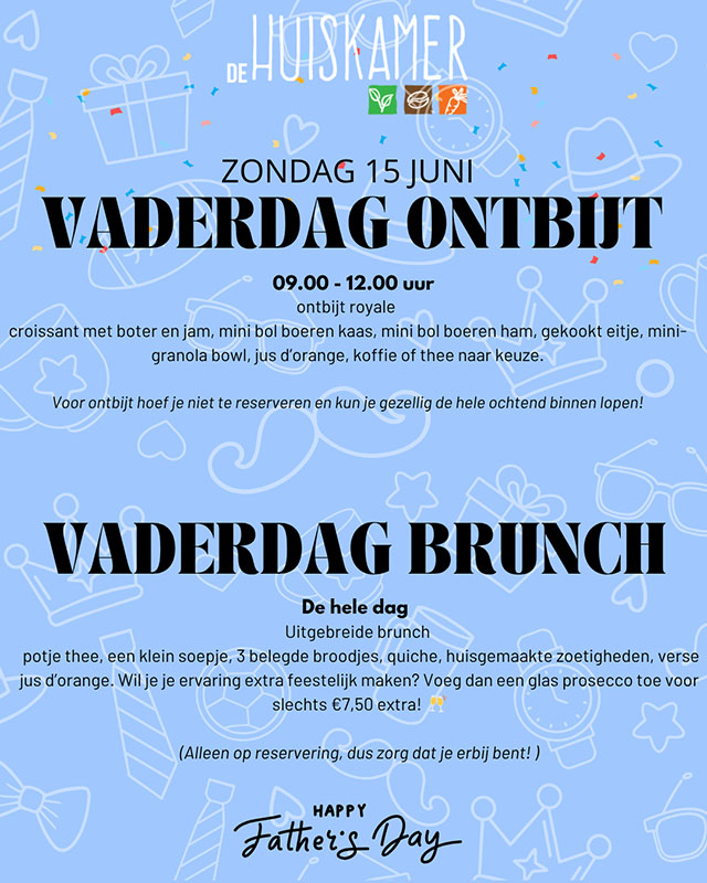 Vaderdag ontbijt