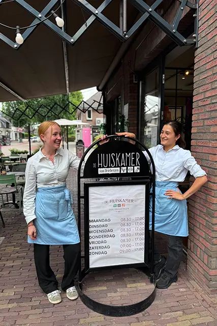 de huiskamer tijden